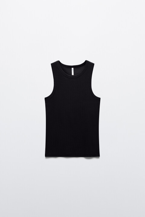 Майка базовая облегающая в рубчик, Черный, Майка базовая облегающая в рубчик
Майка базовая облегающая в рубчик, Черный, Майка базовая облегающая в рубчик