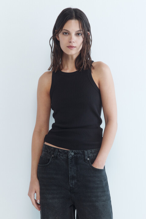 Майка-топ TANKTOP хлопковая облегающая в рубчик, Черный, Майка-топ TANKTOP хлопковая облегающая в рубчик
Майка-топ TANKTOP хлопковая облегающая в рубчик, Черный, Майка-топ TANKTOP хлопковая облегающая в рубчик