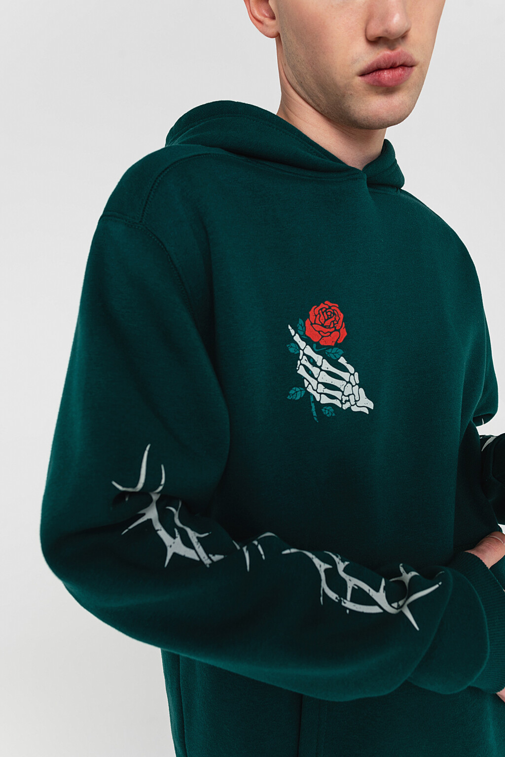 джемпер мужской - цвет зеленый - 3