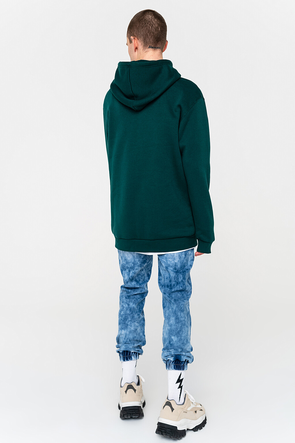 джемпер мужской - цвет зеленый - 5