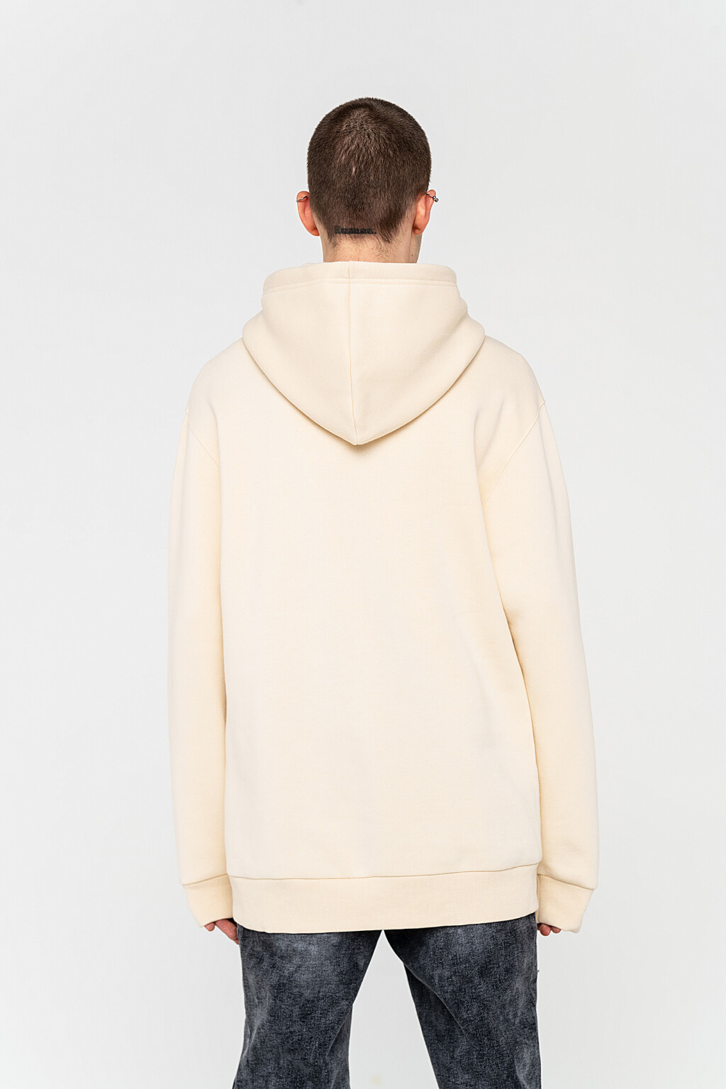 джемпер мужской - цвет белый - 4