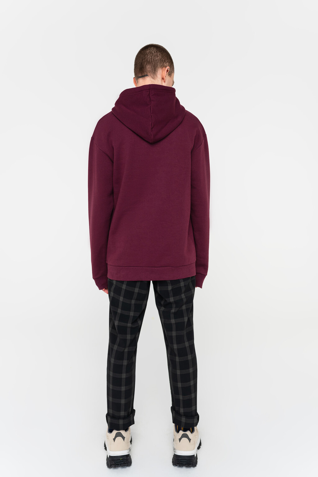 джемпер мужской - цвет бордовый - 5