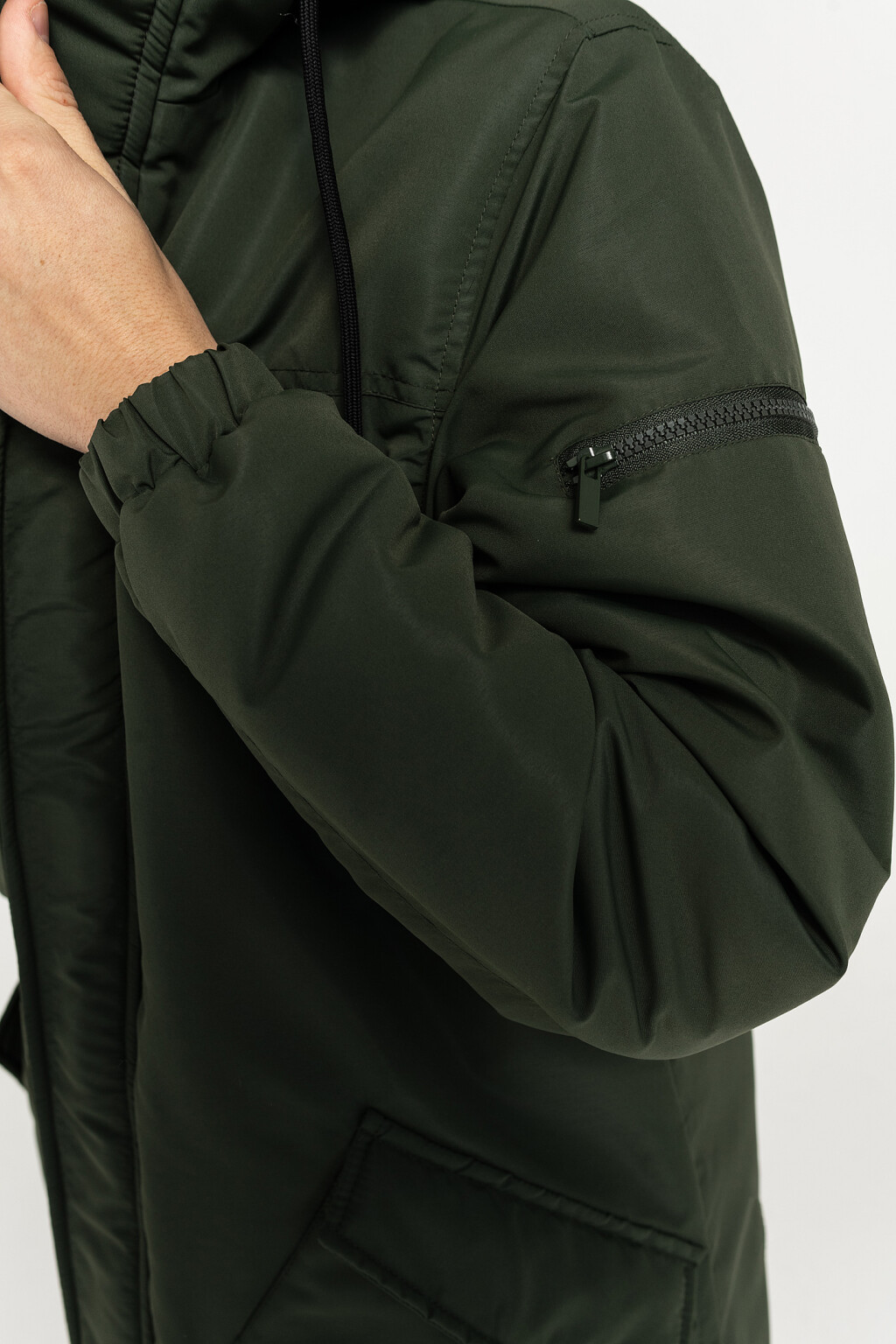 куртка мужская - цвет зеленый - 6