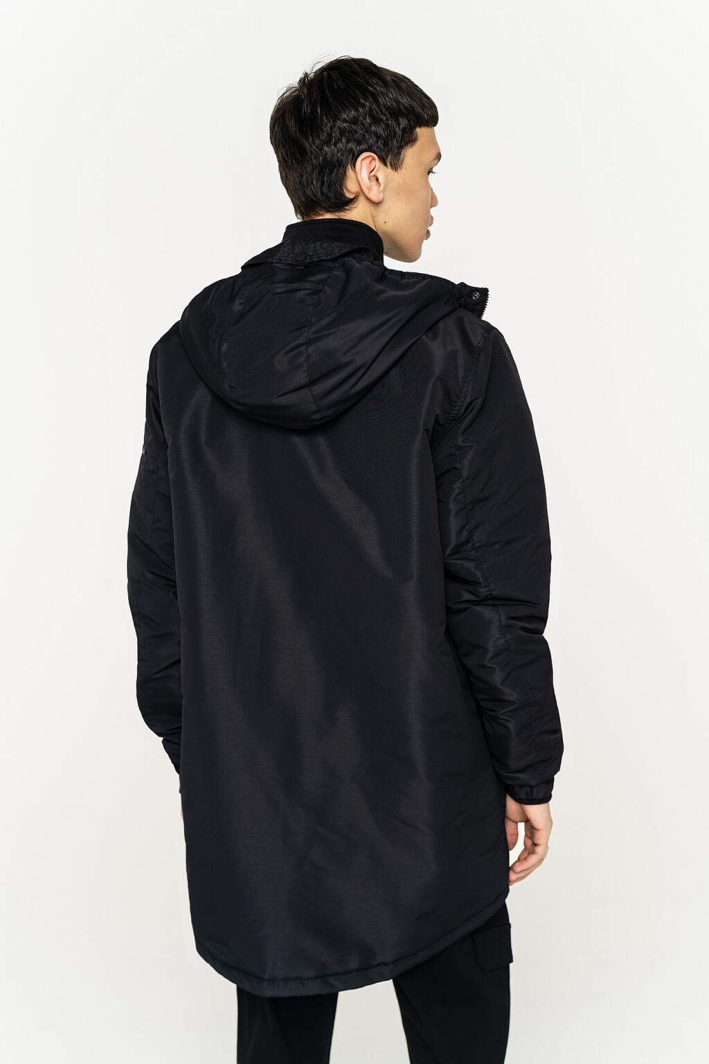 куртка мужская - цвет черный - 5