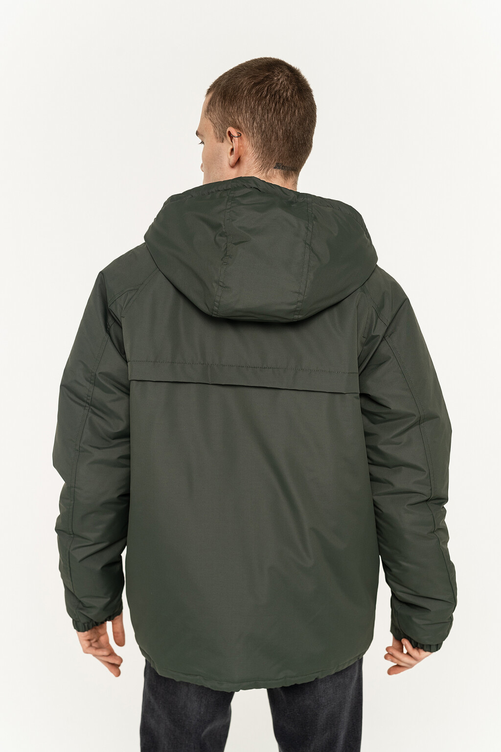 куртка мужская - цвет зеленый - 5