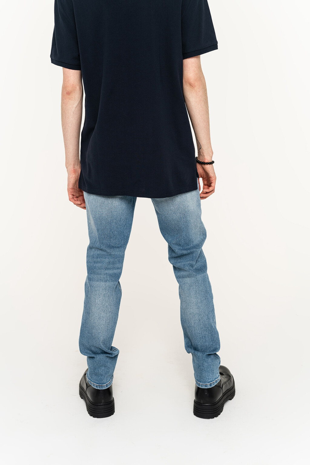 брюки джинсовые - цвет голубой - 5