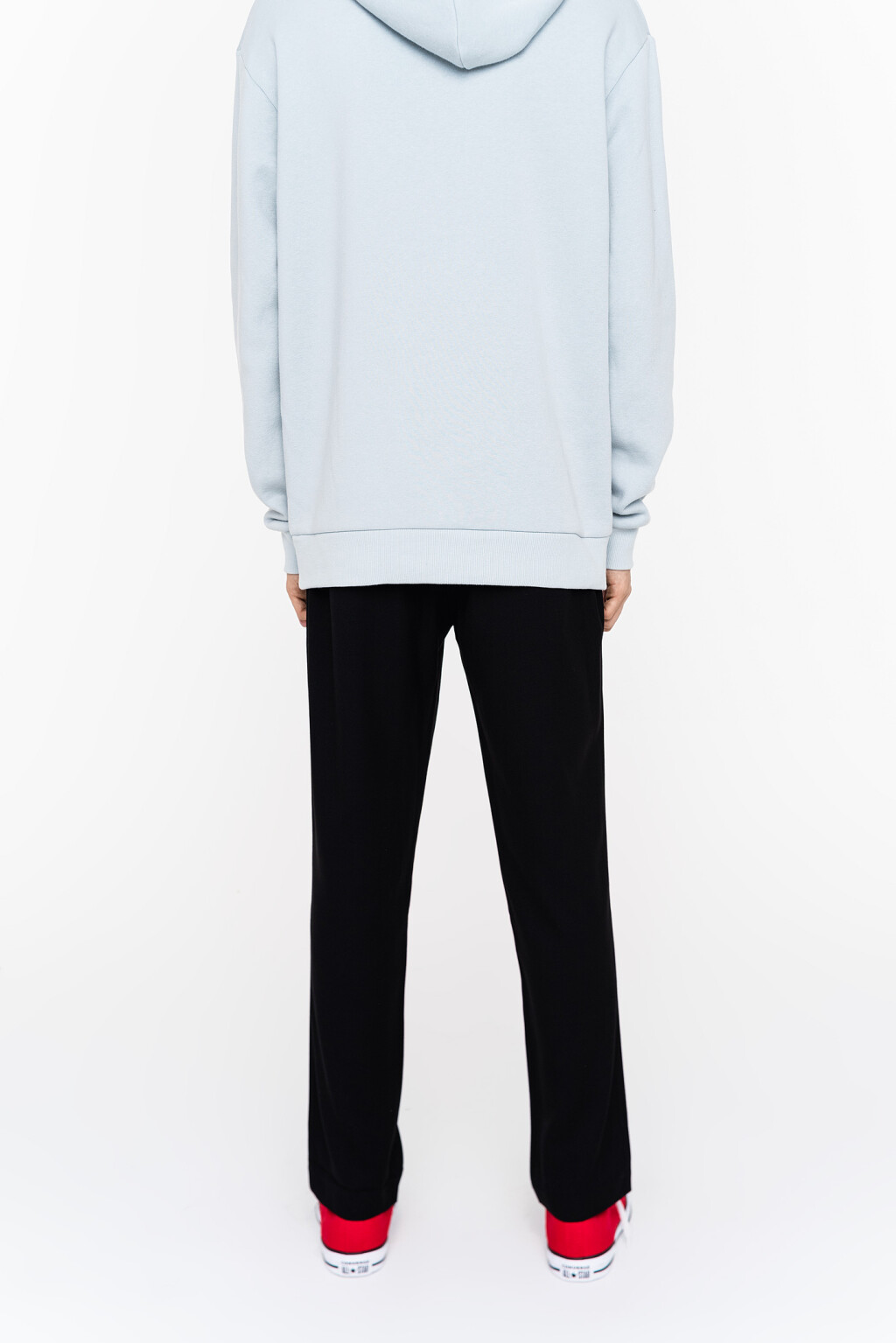 брюки муж. - цвет черный - 4