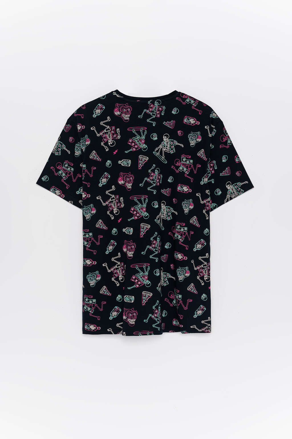 футболка мужская - цвет синий - 2