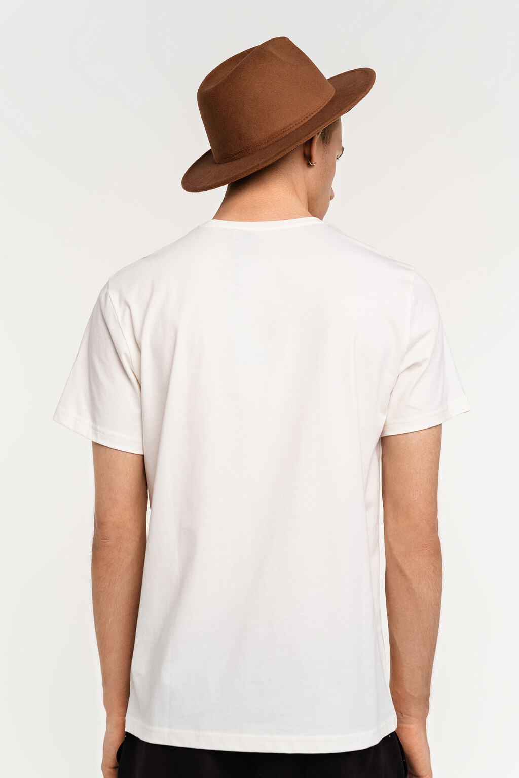 Футболка хлопковая с пляжным принтом - цвет белый - 4