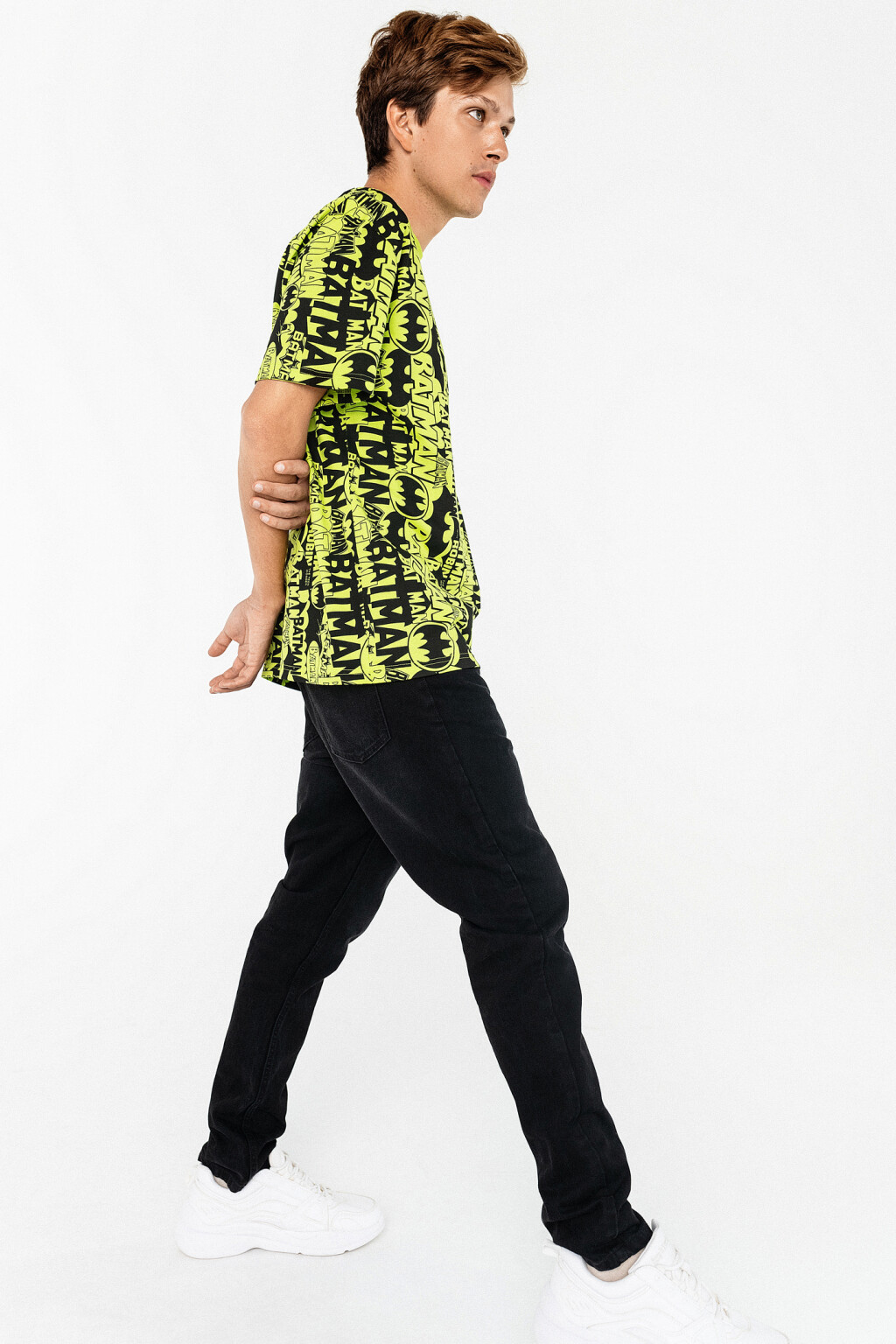 футболка мужская - цвет зеленый - 3