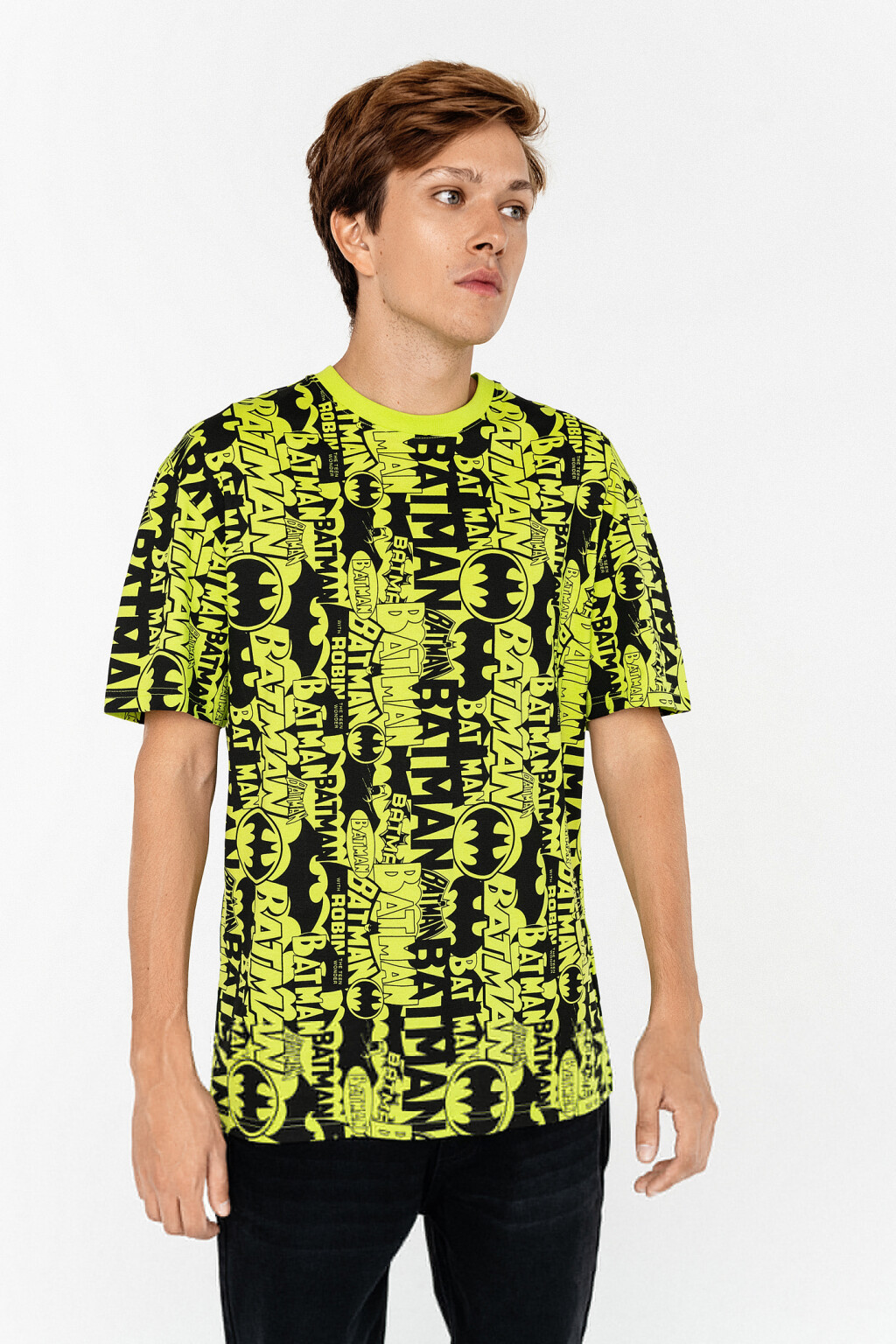 футболка мужская - цвет зеленый - 5