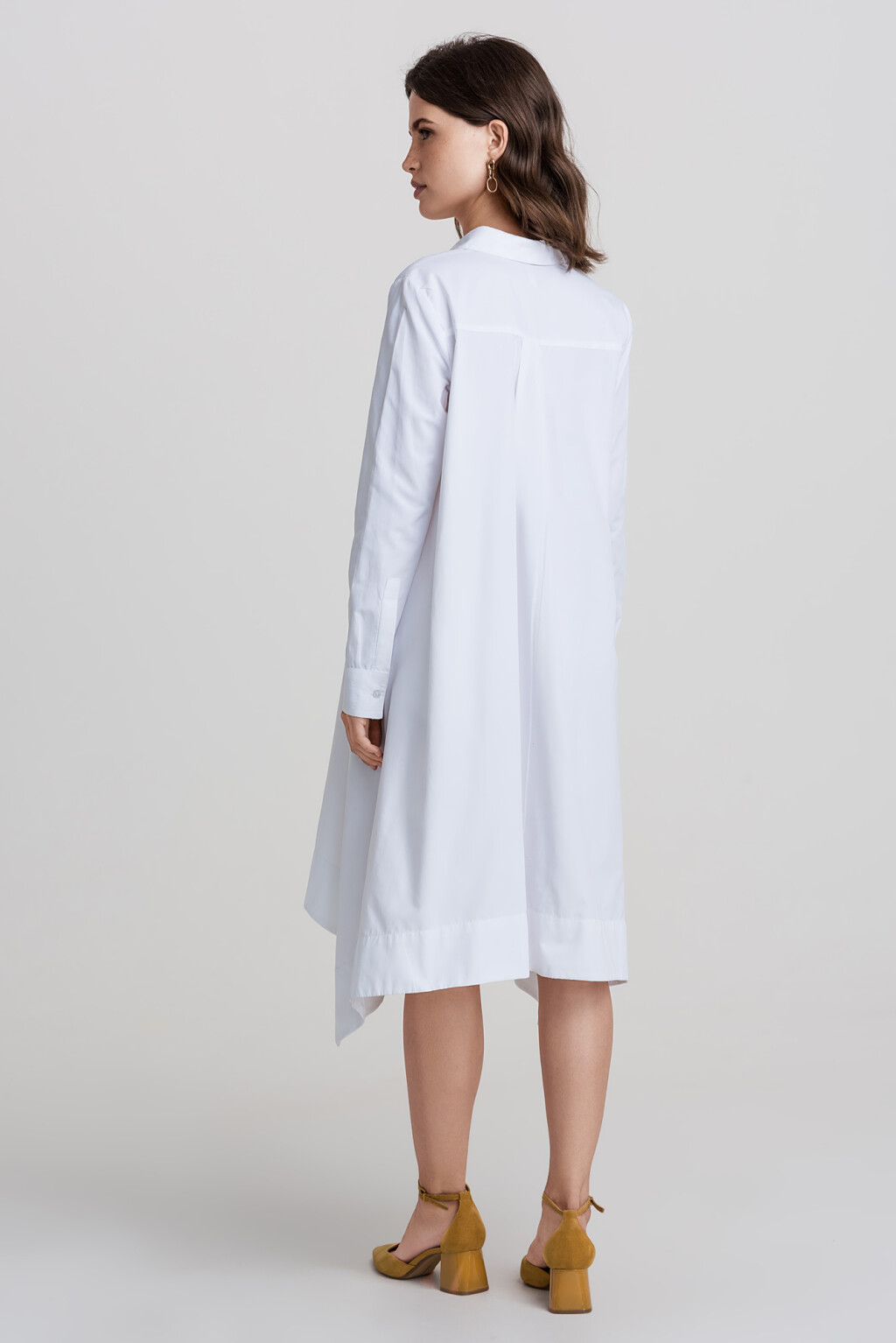 Белое Платье Рубашка Купить В Интернет Магазине