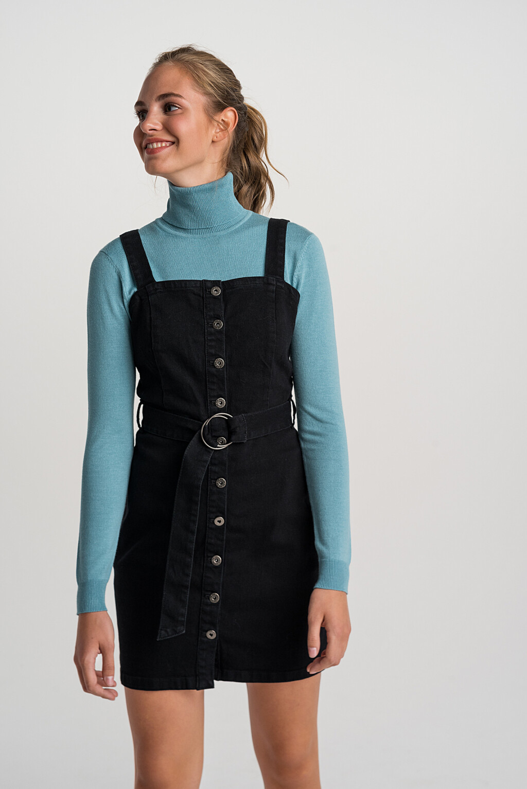 платье  - цвет черный - 2