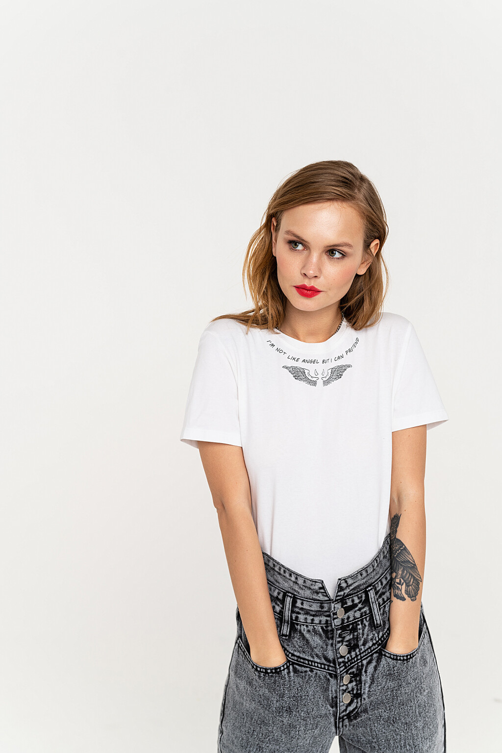 боди - цвет белый - 1