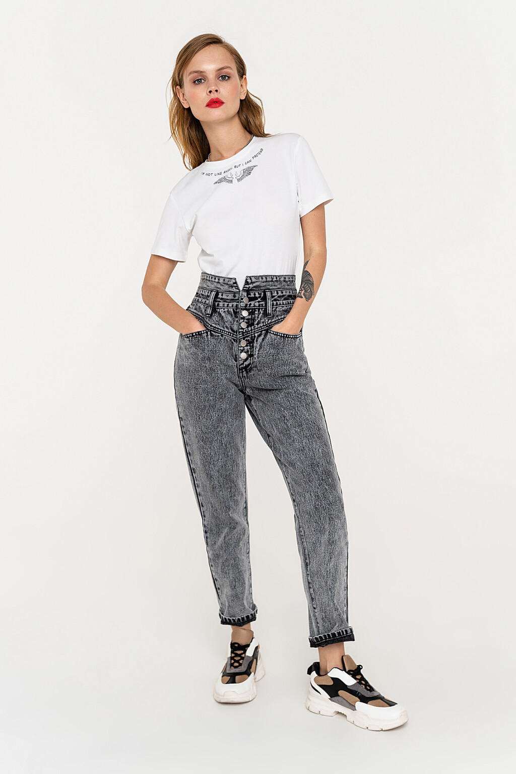 боди - цвет белый - 3