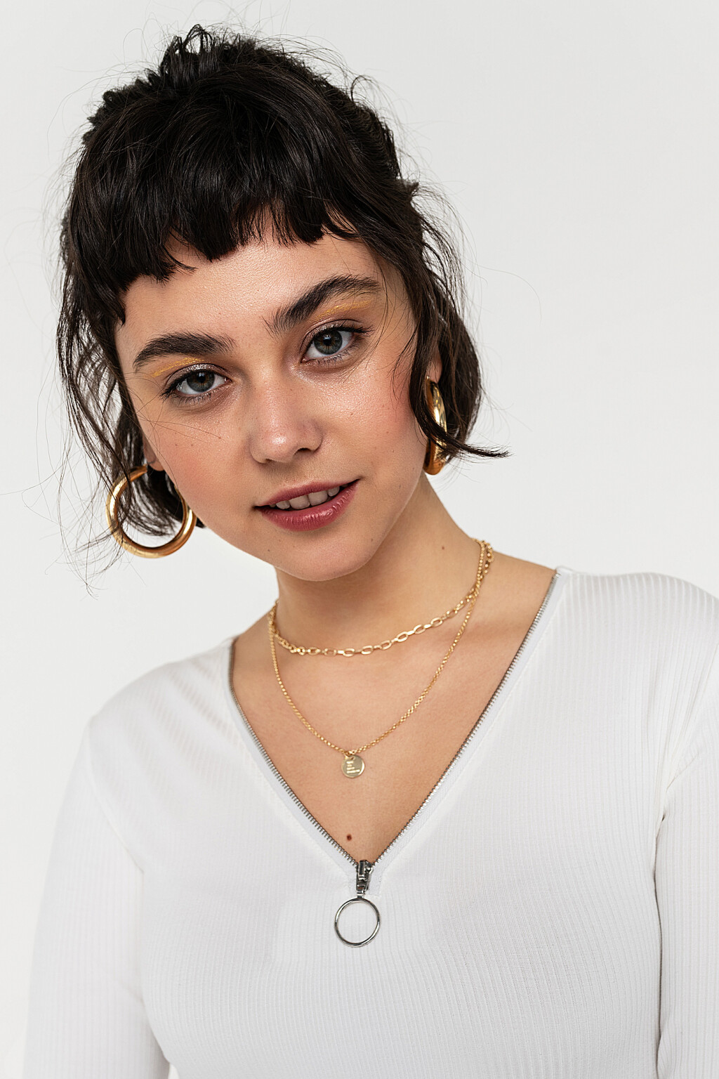 джемпер - цвет белый - 3