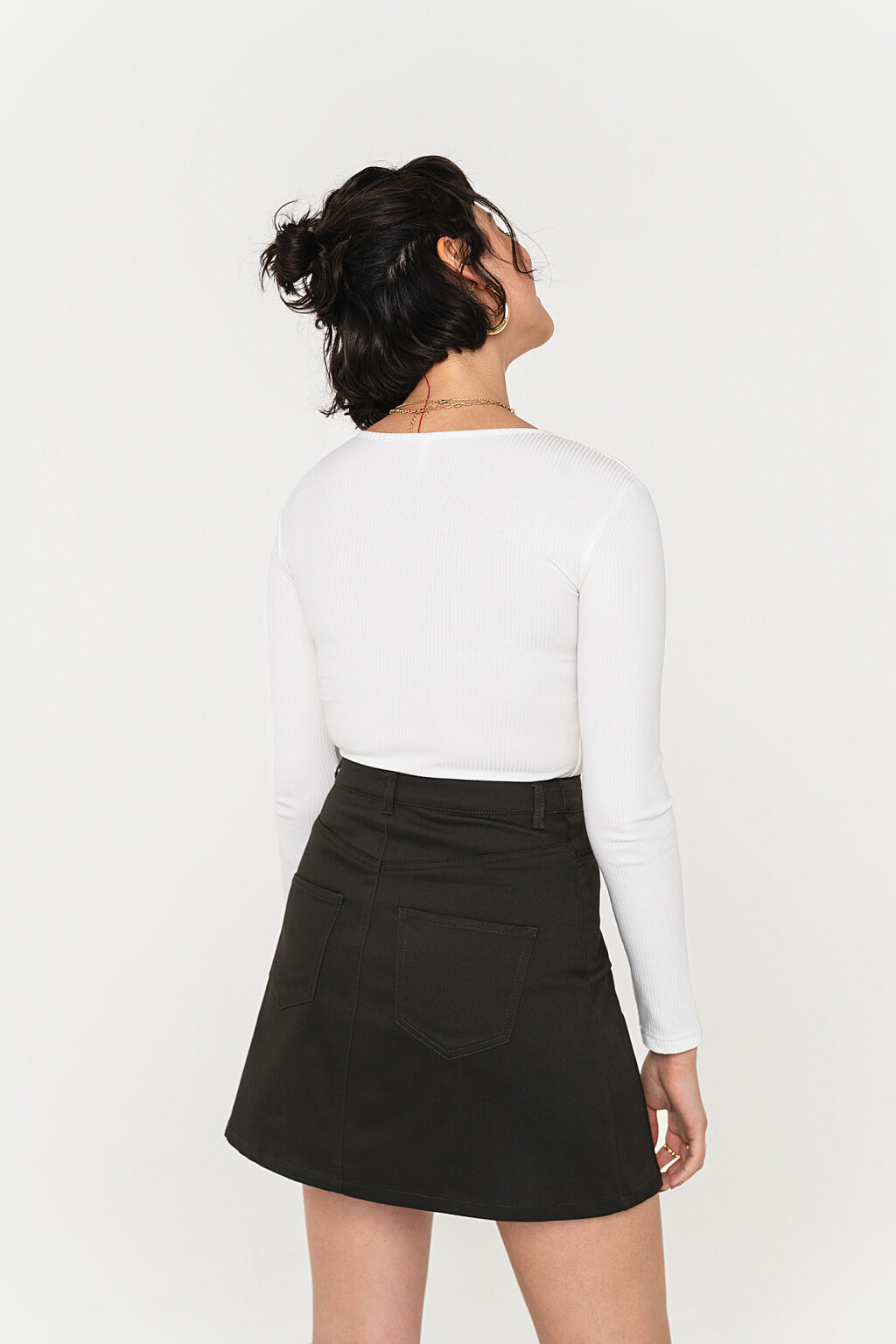 джемпер - цвет белый - 5