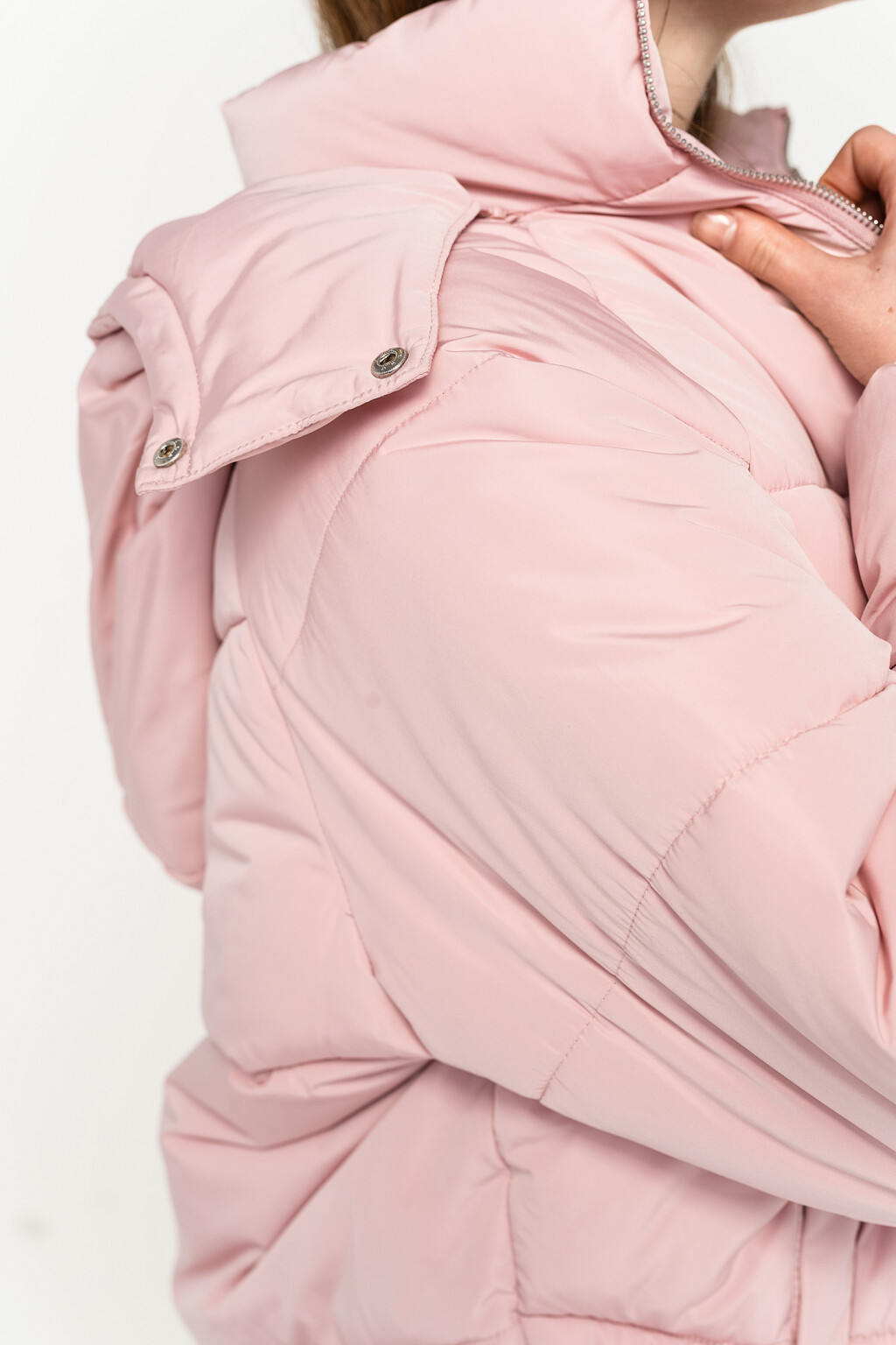 куртка женская - цвет розовый - 4