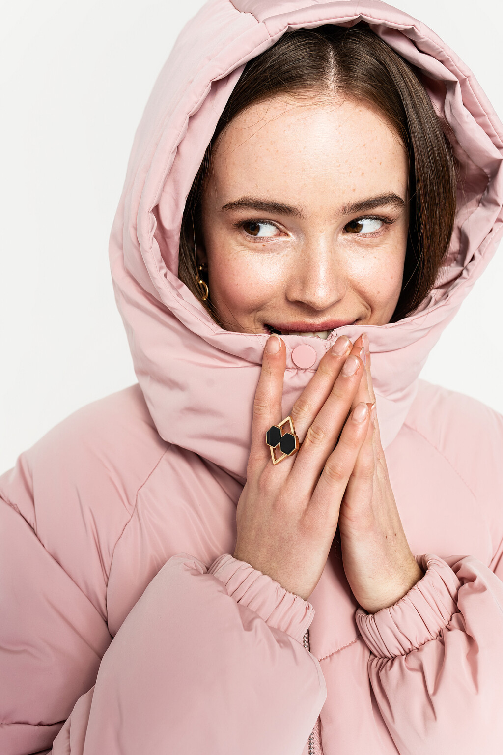 куртка женская - цвет розовый - 5