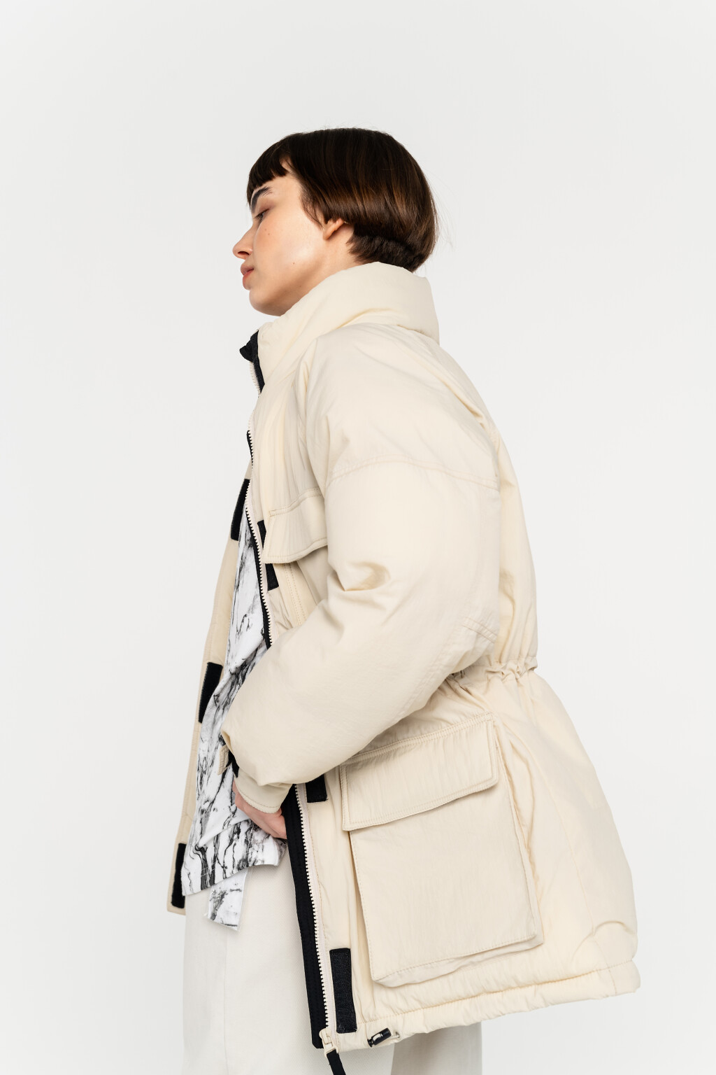 куртка женская - цвет бежевый - 1