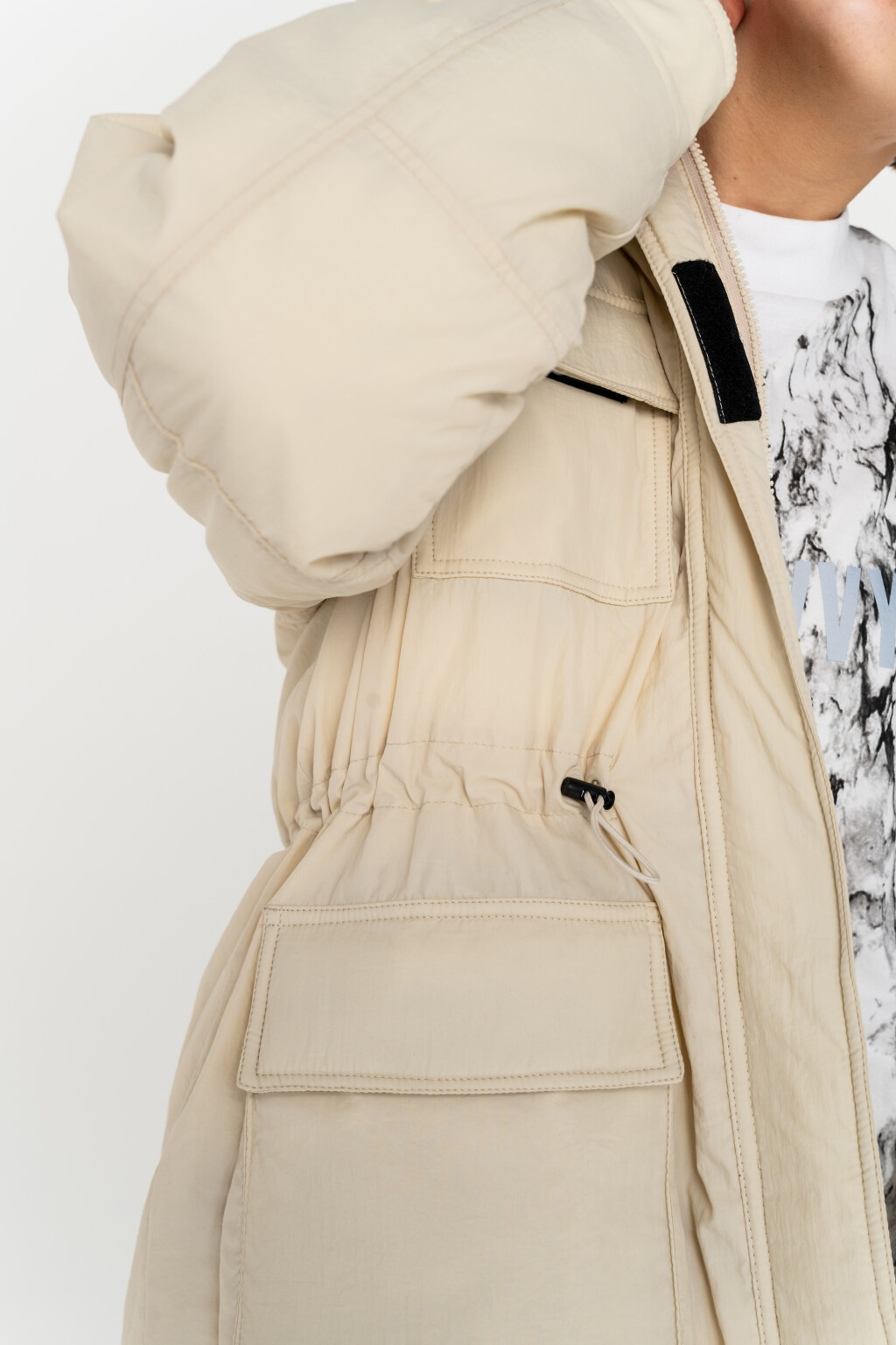 куртка женская - цвет бежевый - 5