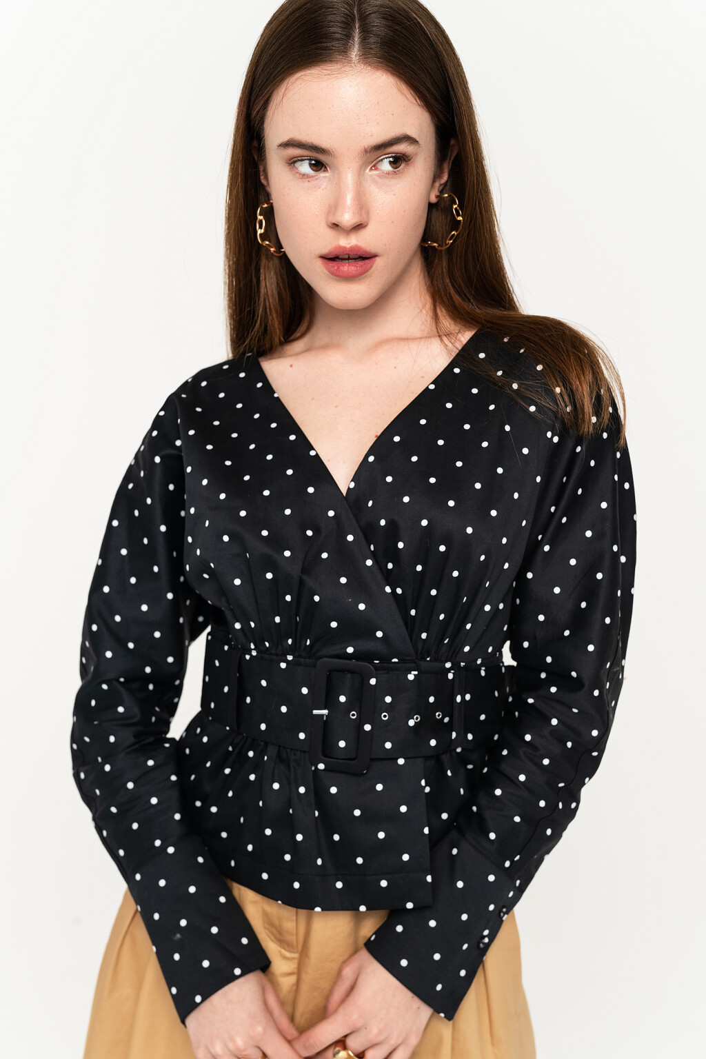 блузка  - цвет мультиколор - 1