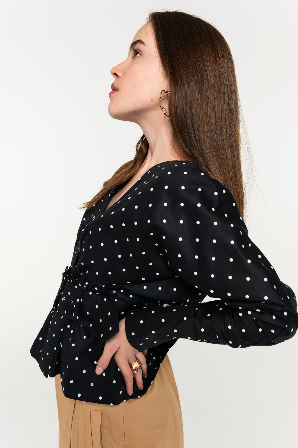 блузка  - цвет мультиколор - 5