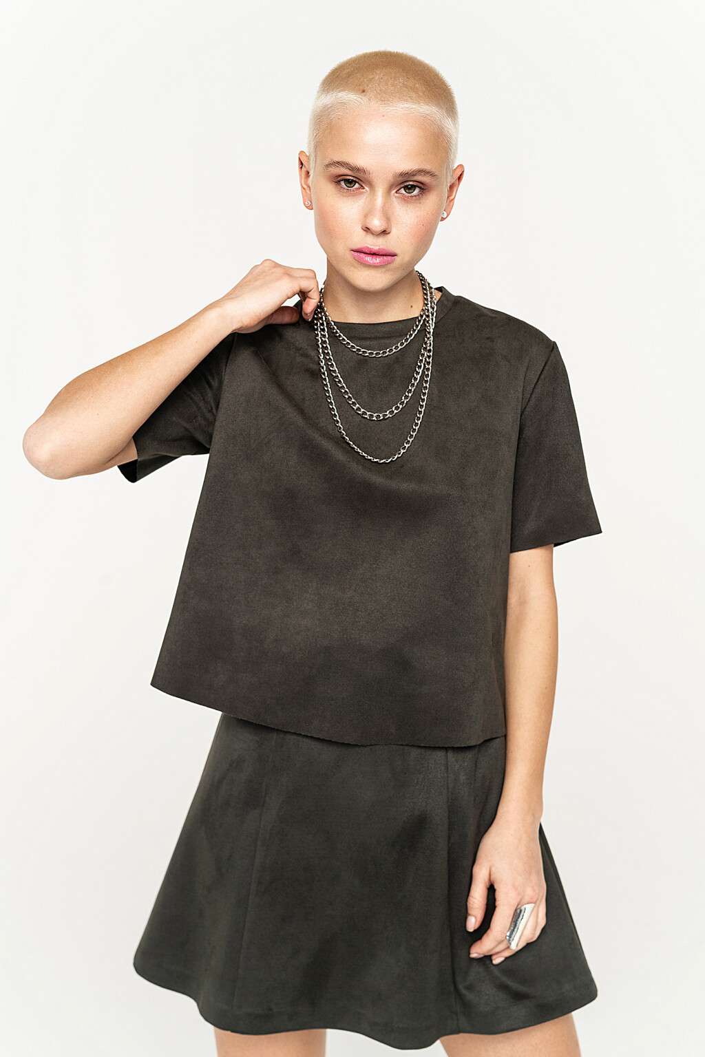 джемпер женский - цвет зеленый - 1