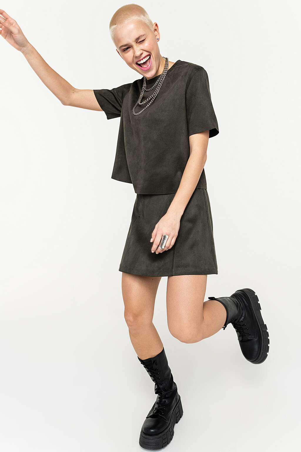 джемпер женский - цвет зеленый - 2