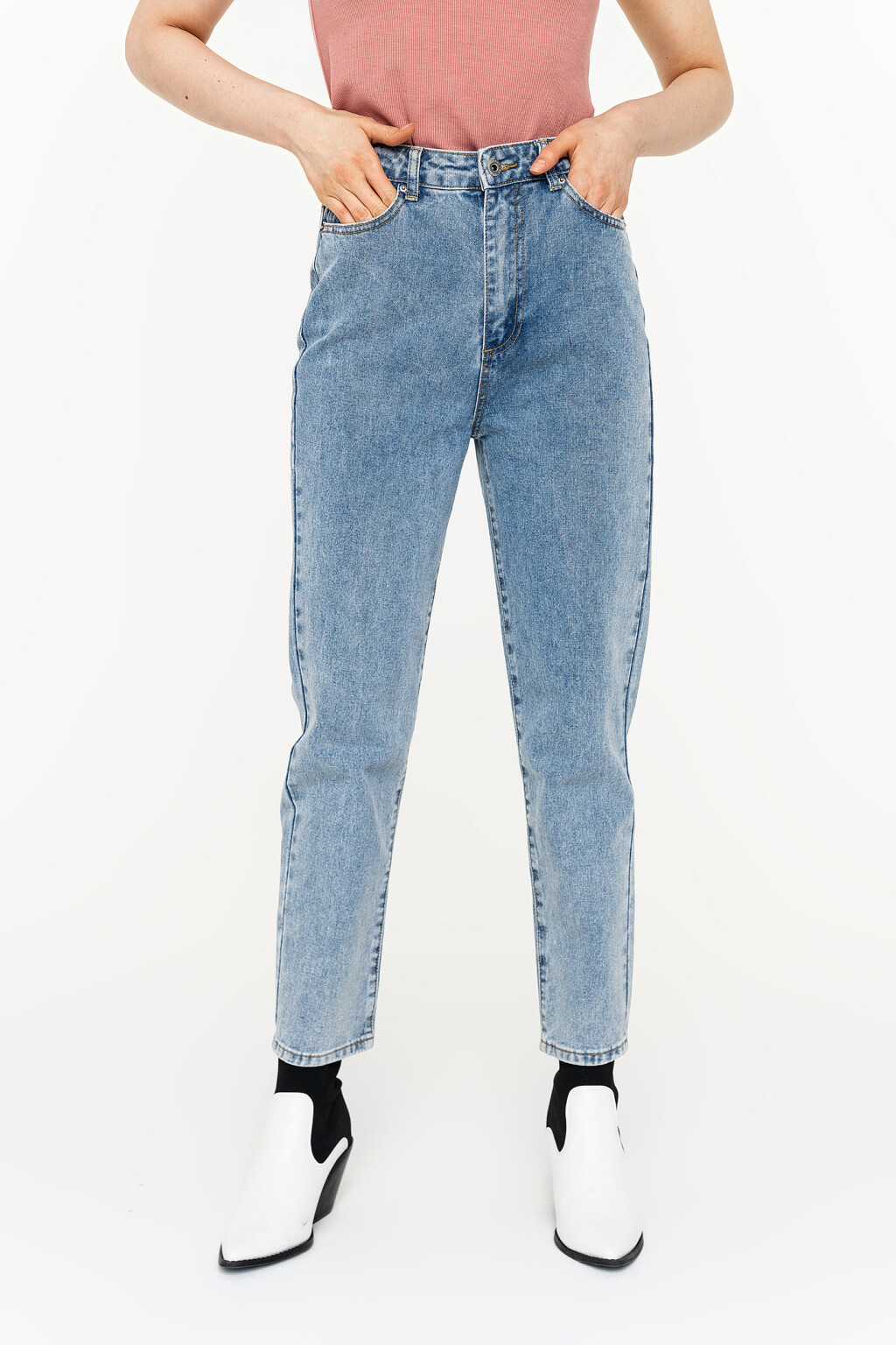 джинсы - цвет голубой - 3
