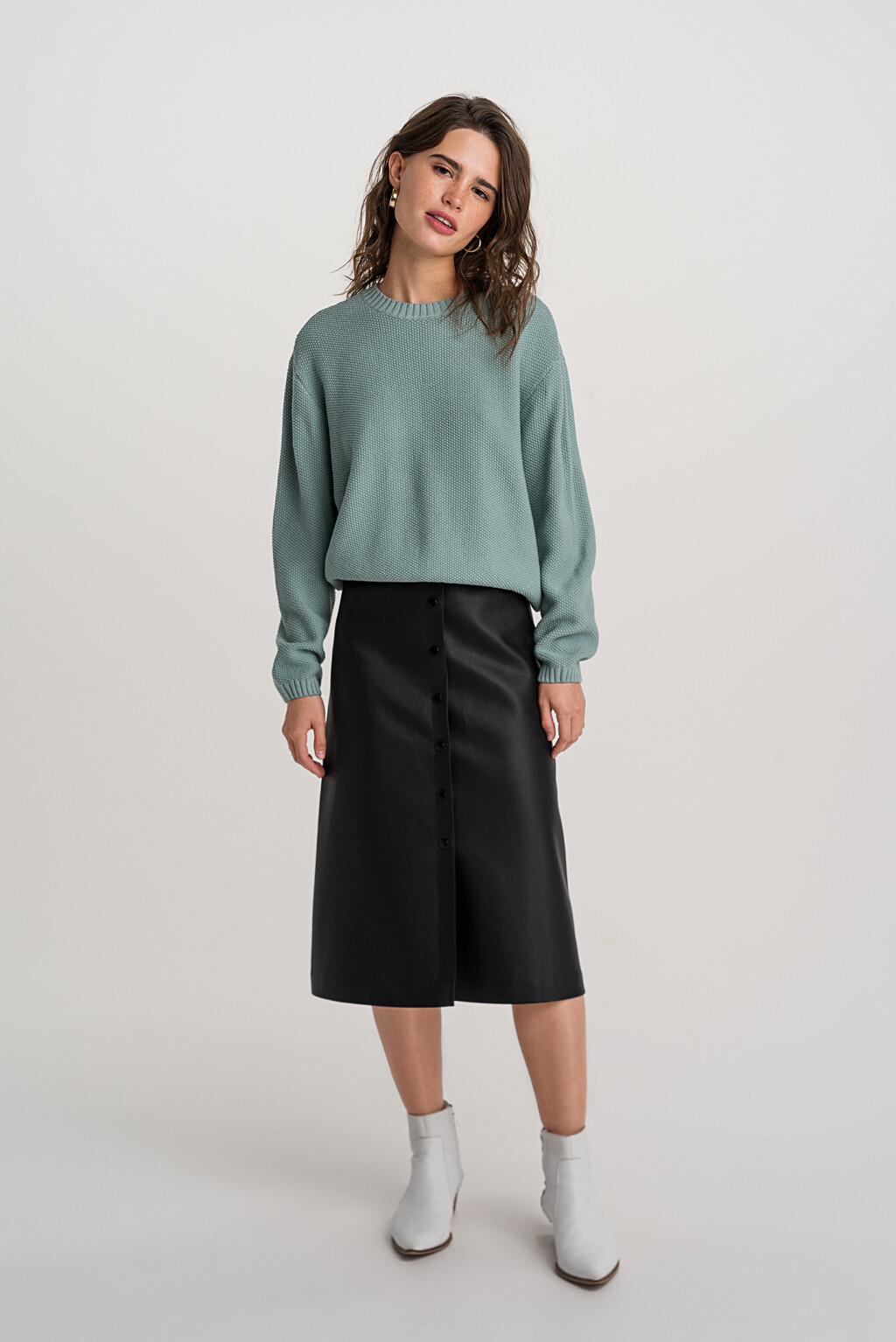 джемпер женский - цвет голубой - 3