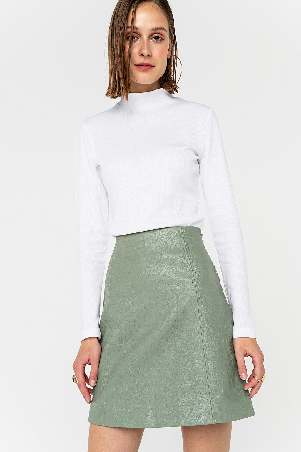 свитер женский - цвет белый - 2