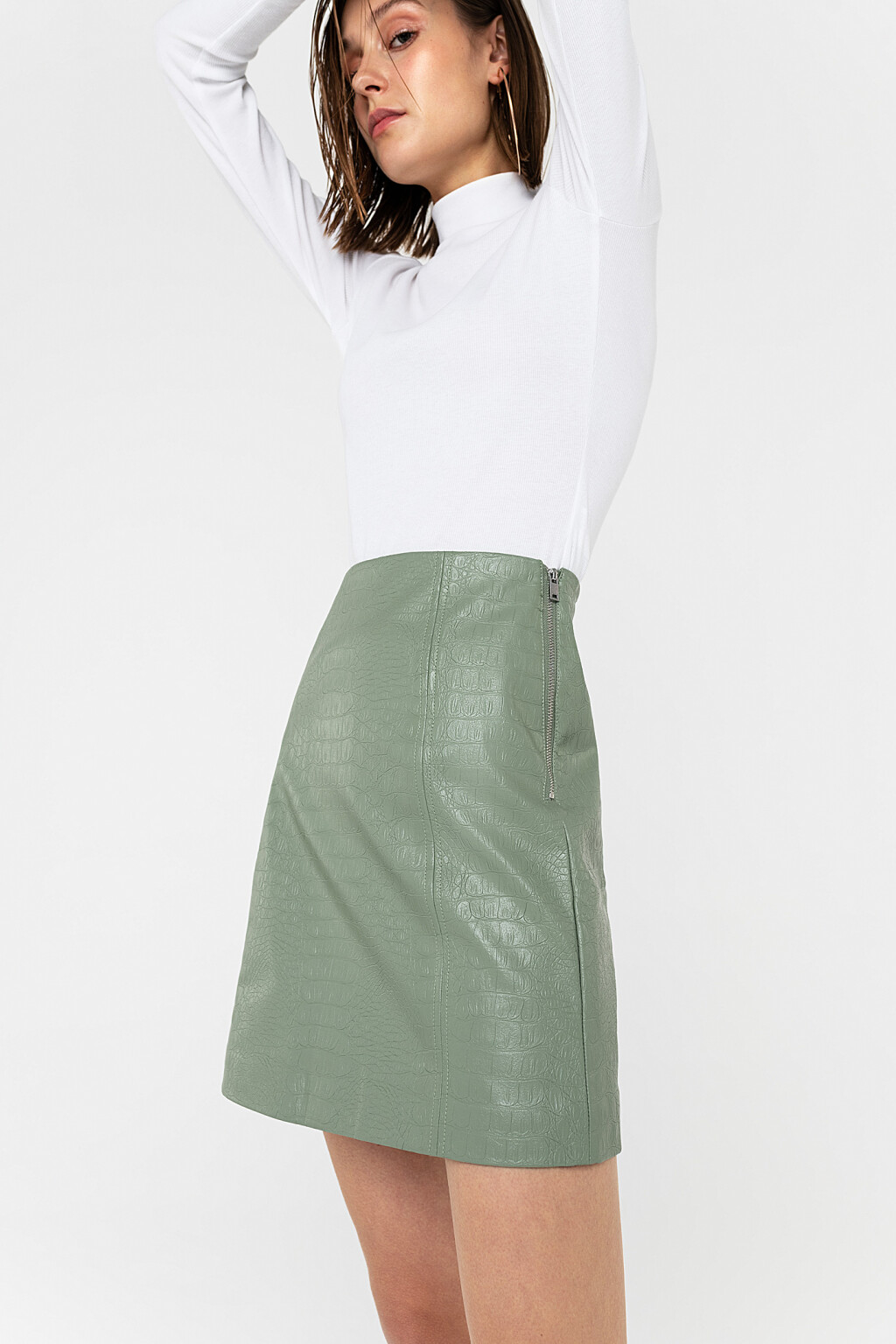 свитер женский - цвет белый - 3