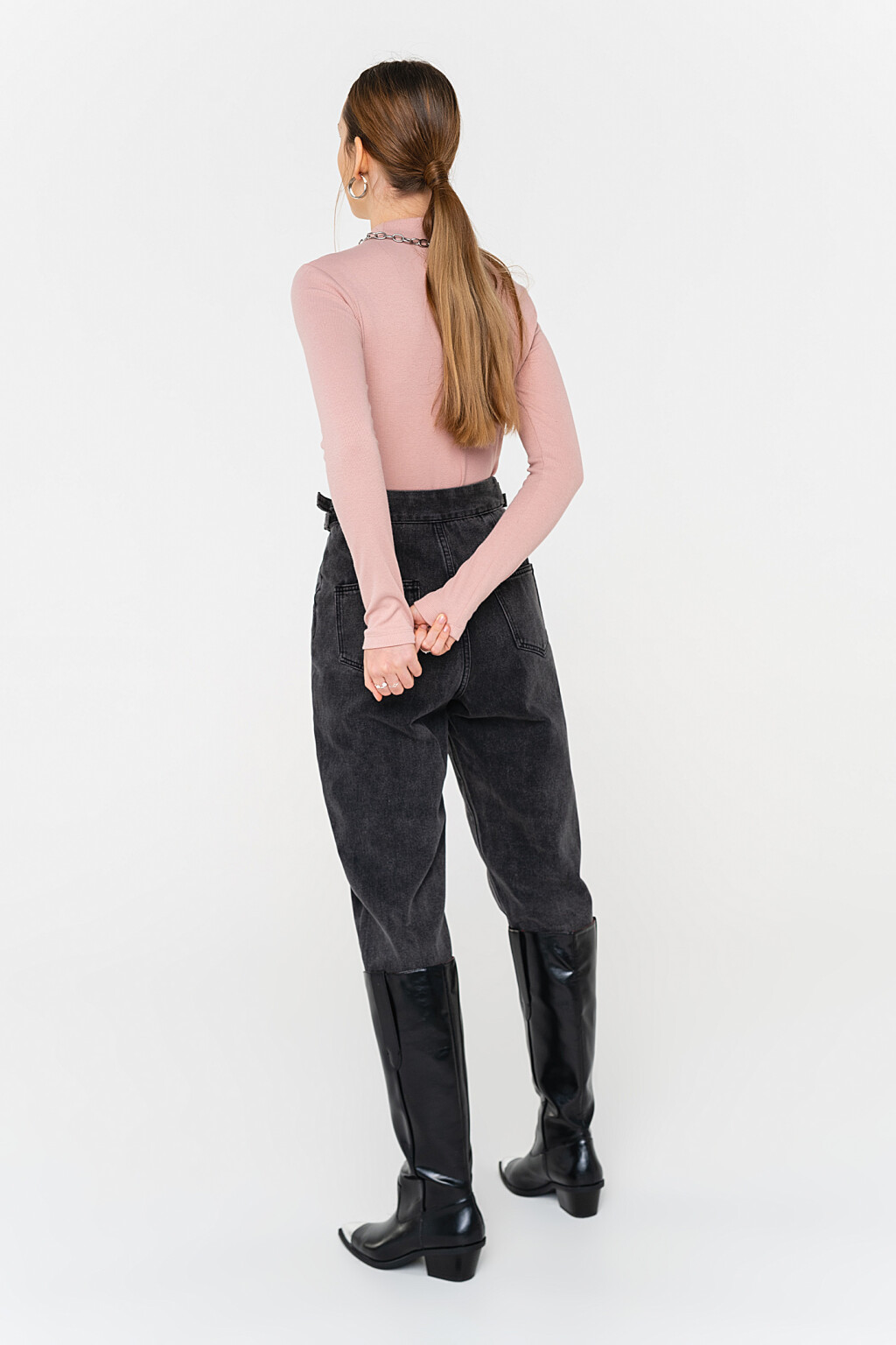 свитер женский - цвет розовый - 5