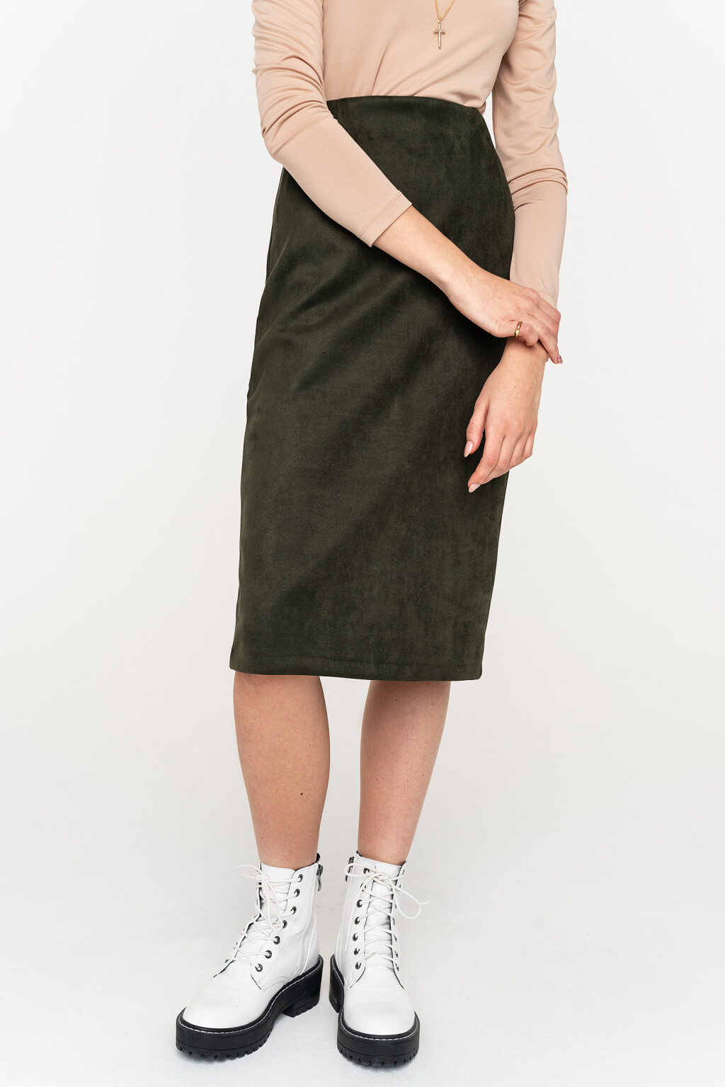 юбка - цвет зеленый - 3