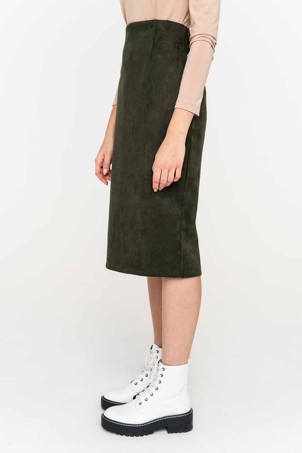 юбка - цвет зеленый - 4