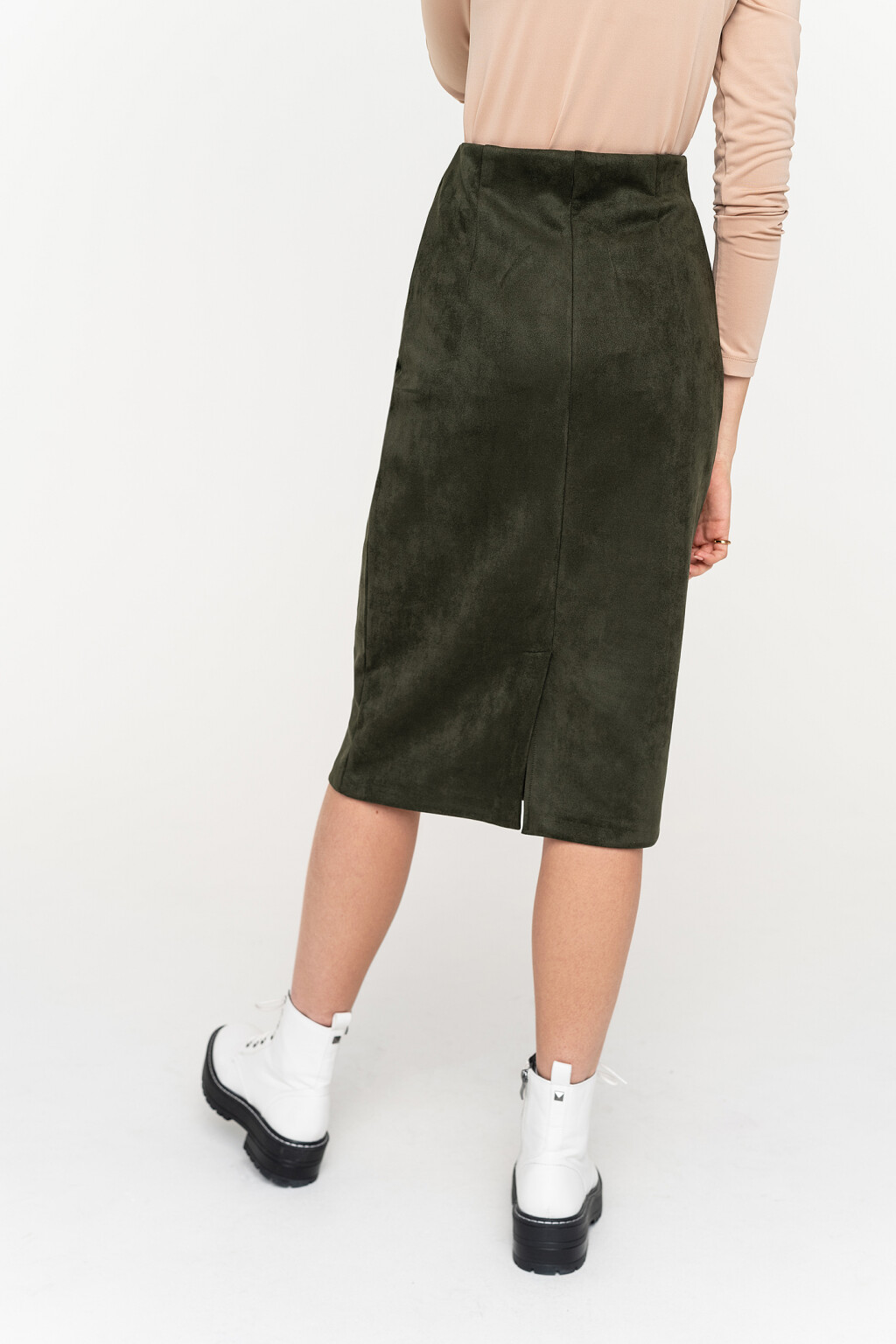 юбка - цвет зеленый - 5