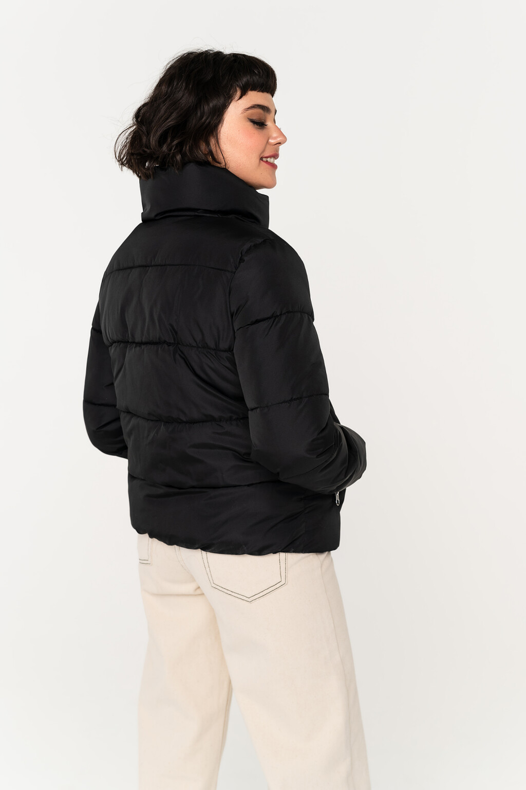куртка женская - цвет черный - 3