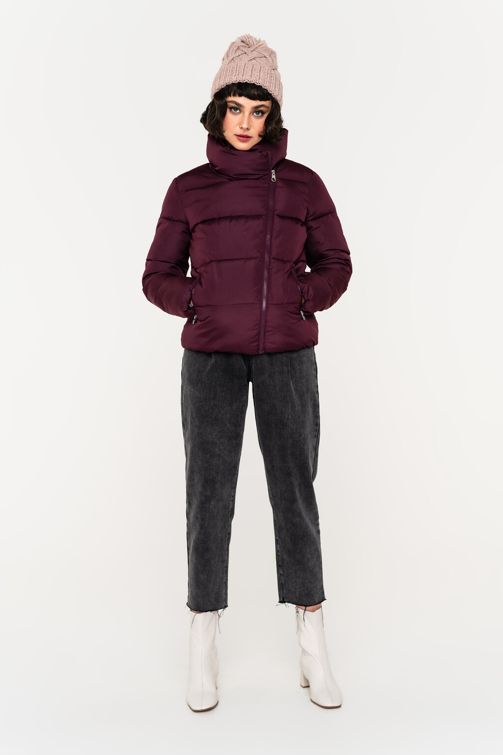 куртка женская - цвет фиолетовый - 1