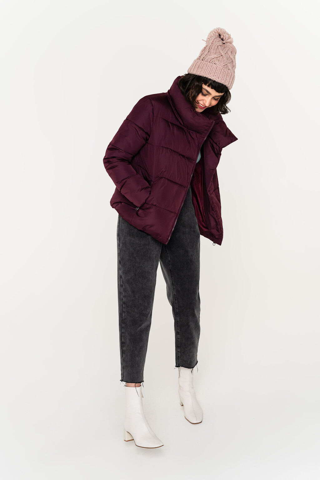 куртка женская - цвет фиолетовый - 3