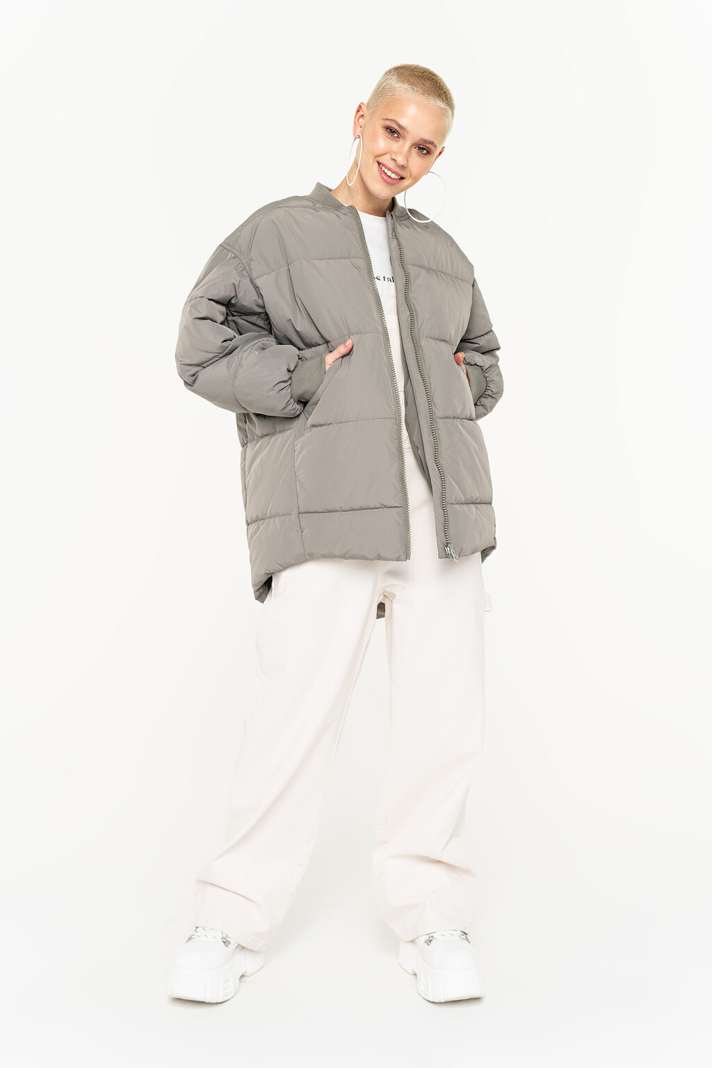 куртка женская - цвет зеленый - 2