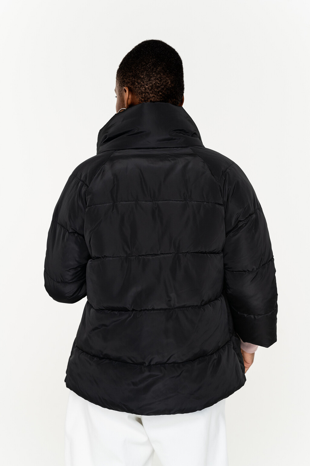 куртка женская - цвет черный - 4