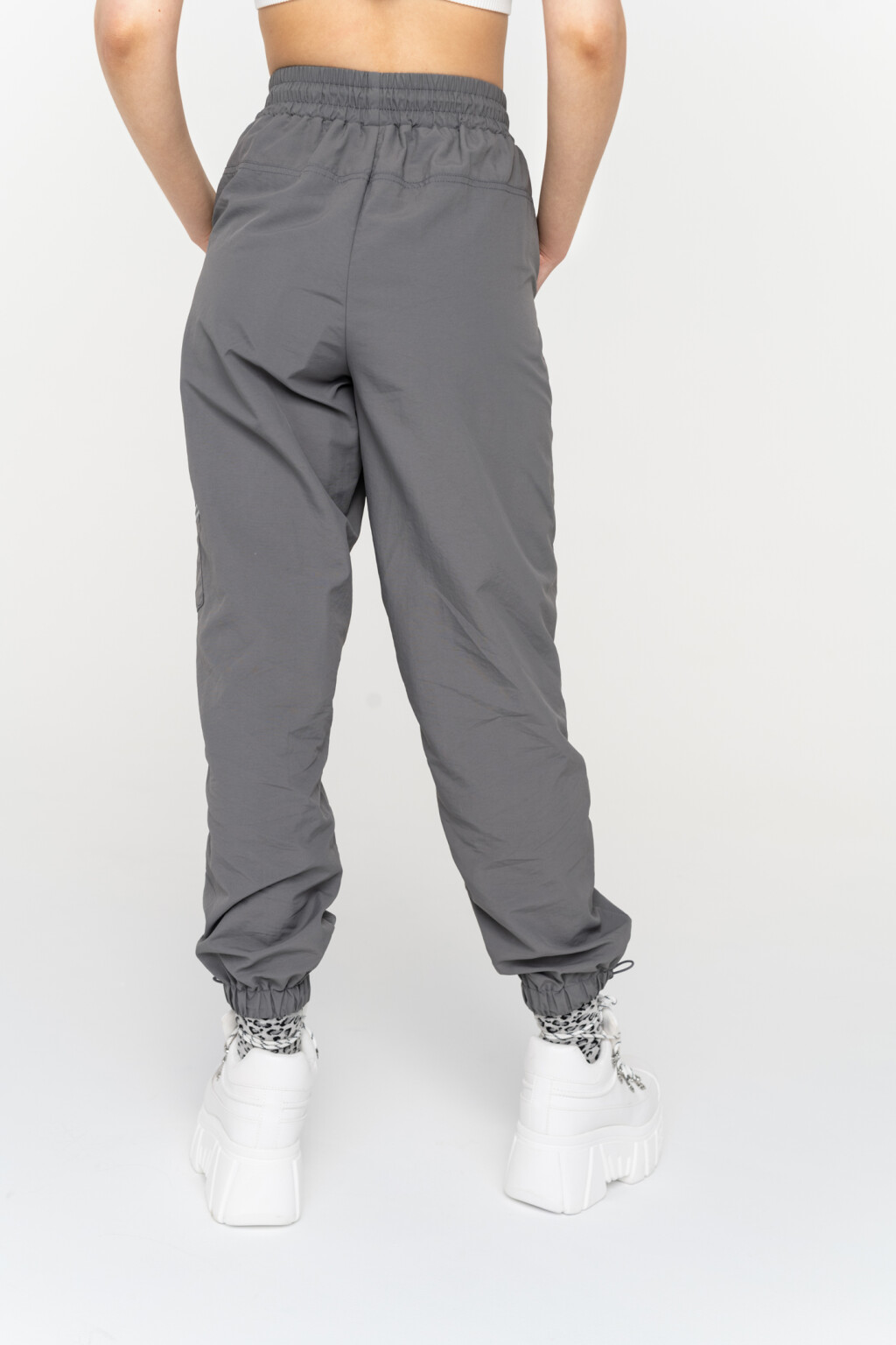 брюки жен. - цвет серый - 5