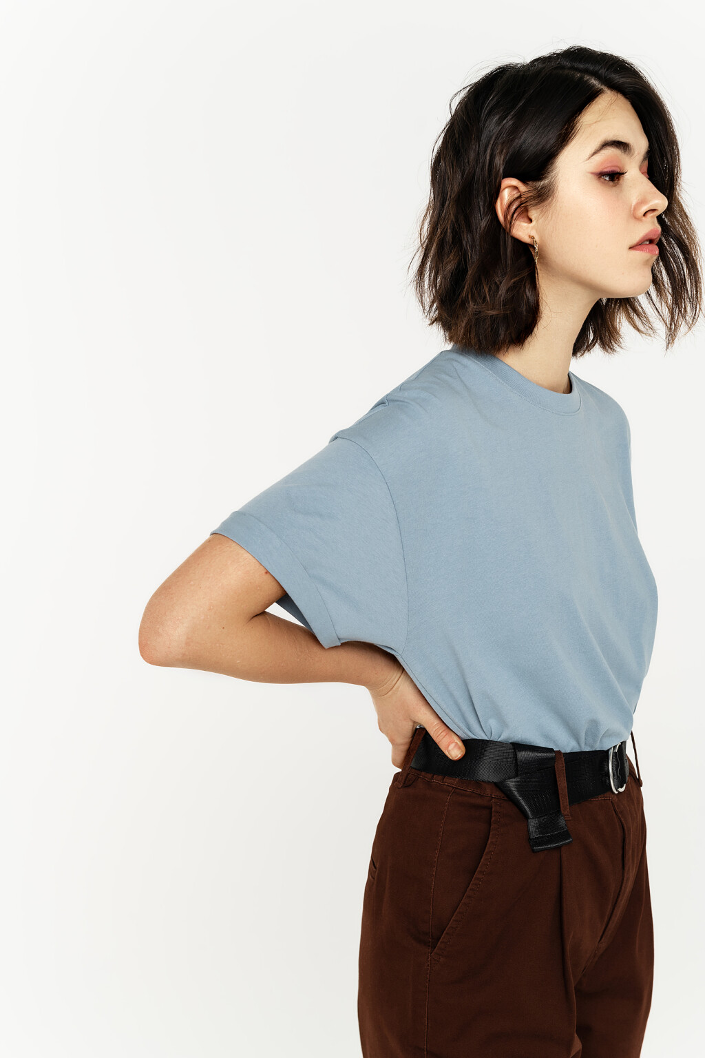 футболка женская - цвет голубой - 1