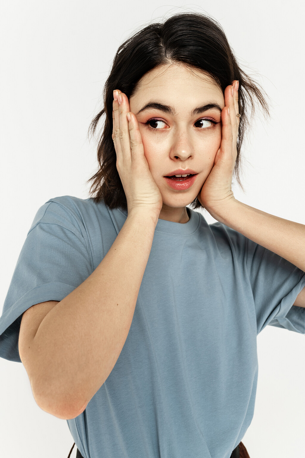 футболка женская - цвет голубой - 3