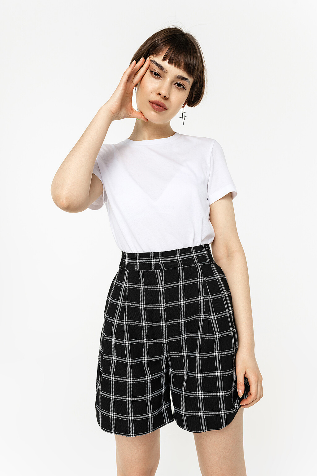 футболка женская - цвет белый - 1