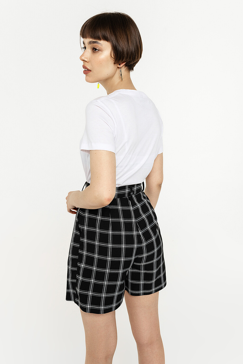 футболка женская - цвет белый - 4