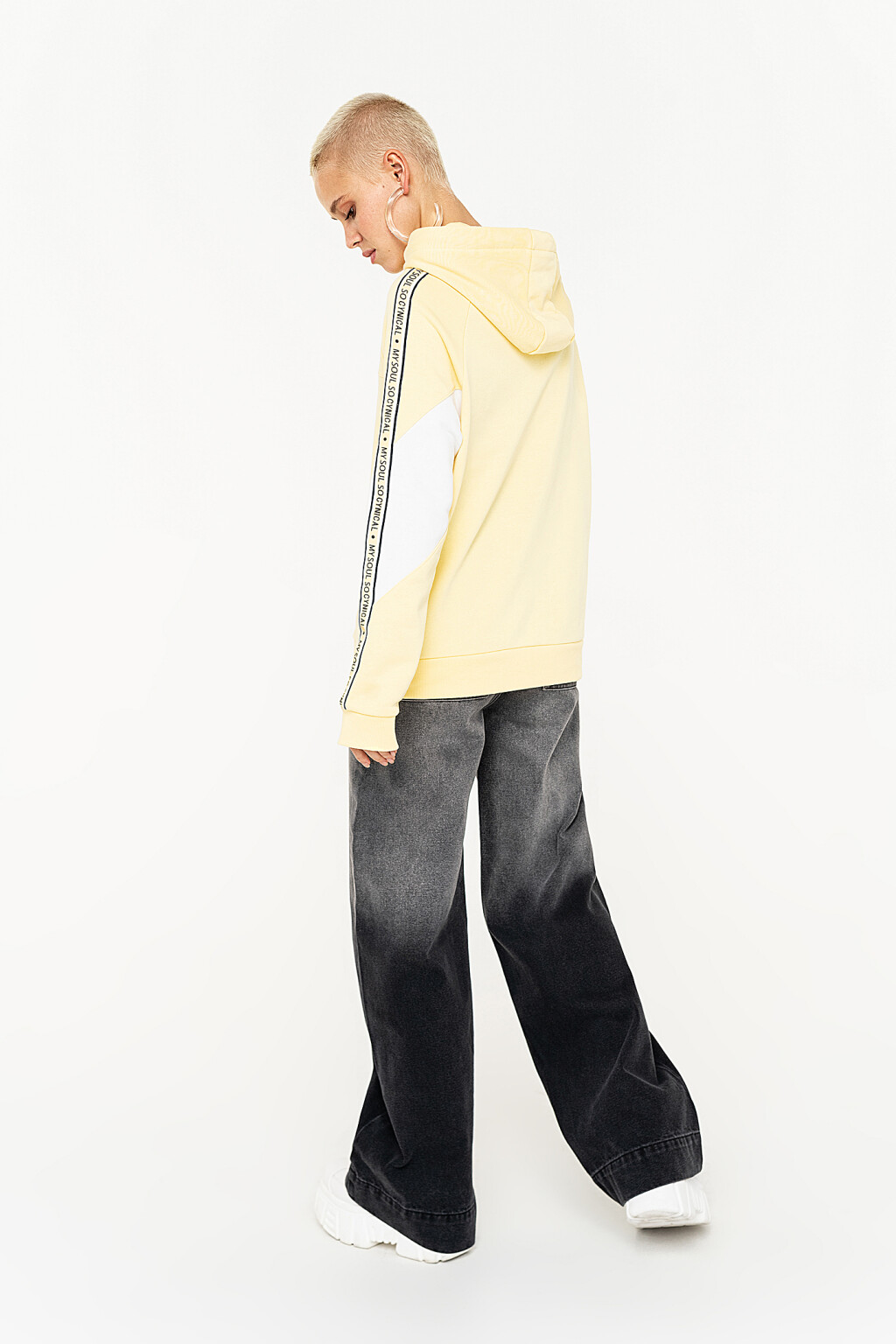 джемпер - цвет желтый - 7