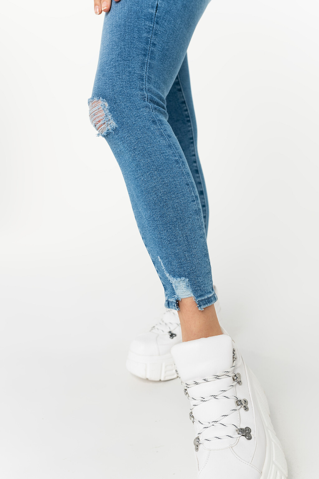 джинсы - цвет голубой - 3