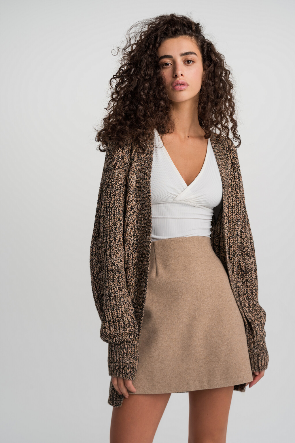 кардиган - цвет бежевый - 3